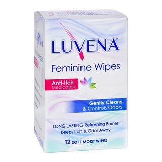 Luvena Intimacy Anti-itch Medicated Feminine Wipes