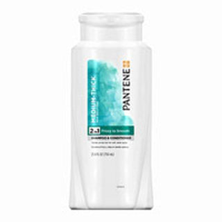 Pantene Pro-V 2 In 1 Shampoo & Conditioner, Smooth & Sleek, 25.4 Fl Oz