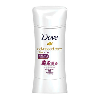 Dove Advanced Care Antiperspirant ClearTone Pink Rosa, 2.6 Oz