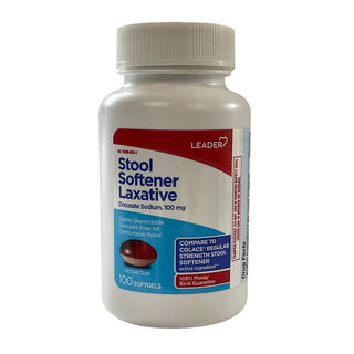 Preferred Plus Stool Softener 100 Mg Docusate Sodium Softgels