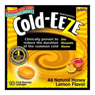Cold Eeze Remedy, Lozenges, Honey Lemon Flavor