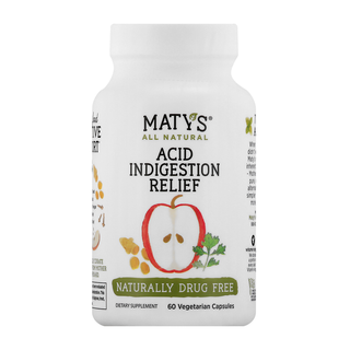 Maty's All Natural Acid Indigestion Relief Capsules - 60ct ( Discontinued  )