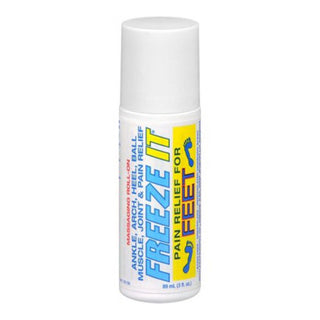 Freeze It Pain Relief Gel Roll-On, For Feet - 3 Oz