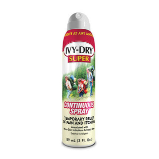 Ivy-Dry Super Itch Relief Spray, Continuous Spray