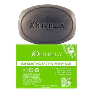 Olivella Bar Soap - Face And Body - Exfoliating - 5.29 Oz