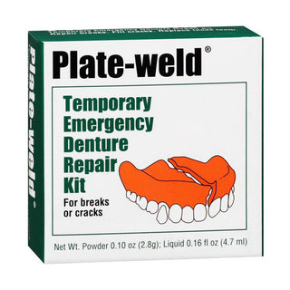 Plate-Weld Temporary Emergency Denture Repair Kit