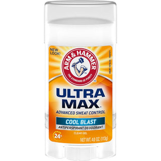 Arm & Hammer Ultra Max Cool Blast Antiperspirant Clear Gel Deodorant 4.0 Oz. Stick