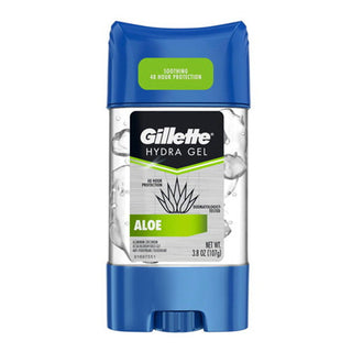 Gillette Hydra Gel Aloe Antiperspirant And Deodorant For Men 3.8 Oz