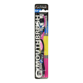 Archtek Denture Toothbrush With Massaging Rubber Nubs