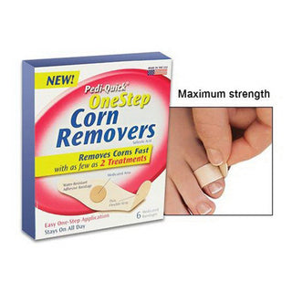 Pedifix Wart Removers Pedi-Quick One Step Corn Remover Medicated Bandages