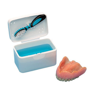 Archtek Denture Dental Bath With Mini Cleaning Brush Kit