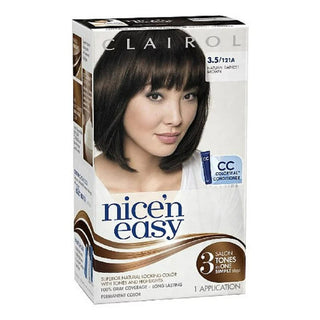 Nice N Easy Clairol Nice'n Permanent Hair Color, 3 Brown Black