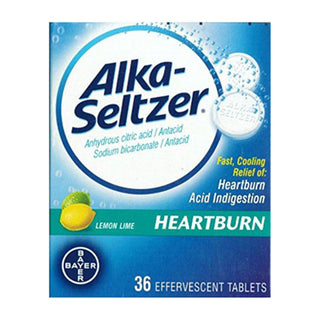 Alka-Seltzer Heartburn Antacid 36 Effervescent Tablets