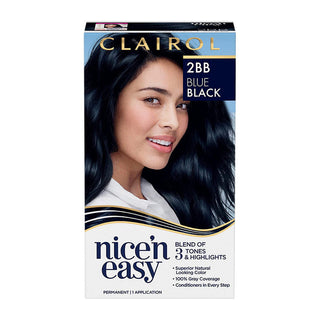 Nice N Easy Nice'n 2BB/124 Natural Blue Black Permanent Hair Color