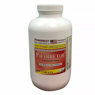 Pharbetol® Extra Strength Acetaminophen 500 mg – Pain Reliever & Fever Reducer