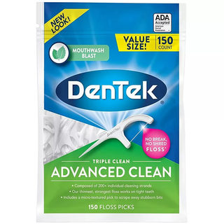 DenTek Triple Clean Floss Picks Mouthwash Blast