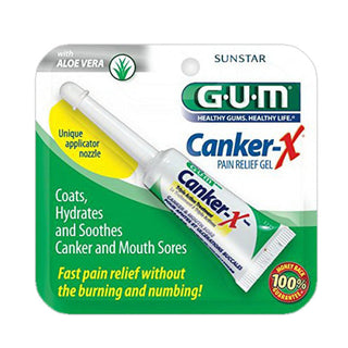 GUM Canker-X Pain Relief Gel With Aloe Vera