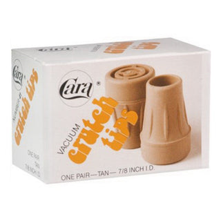 Cara Crutch Tips Jumbo, Size: 7/8 Inches, Model No : 40 – 1 Pair