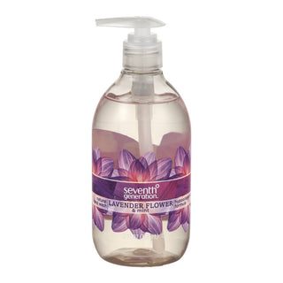 Seventh Generation Hand Wash, Natural, Lavender Flower & Mint Scent 12 Oz