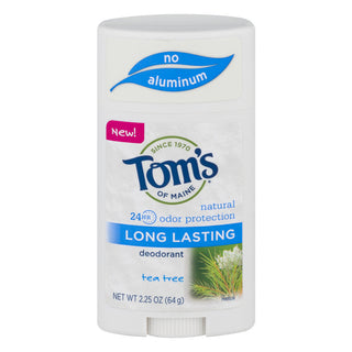 Tom's of Maine Natural Long Lasting Deodorant Tea Tree, 2.25 Oz