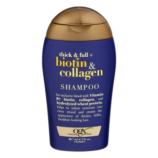 OGX Trial Size Thick & Full Biotin & Collagen Shampoo 3oz