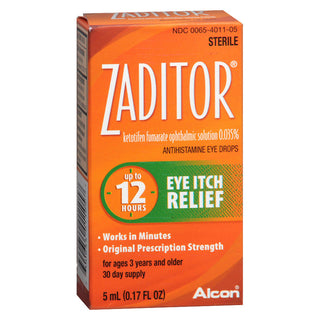 Systane Zaditor  Eye Itch Relief  0.17 Fl Oz