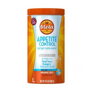 Meta Appetite Control, Orange Zest, Fiber Powder 23.3 Oz