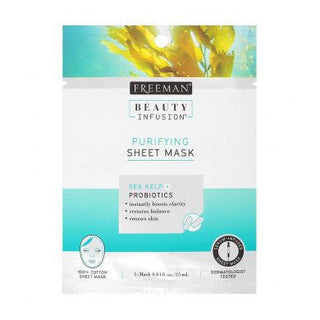 Beauty Infusion PURIFYING Sea Kelp & Probiotics Sheet Mask
