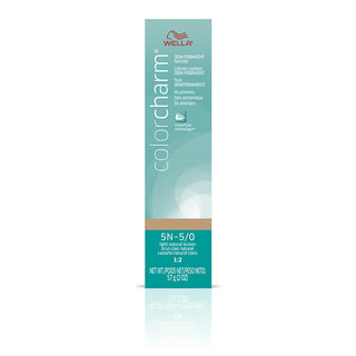 Wella ColorCharm Demi-Permanent Creme Hair Color 2 Oz - 5N Lightest Neutral Brown