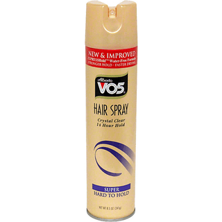 VO5 Hair Spray, Hard To Hold, Super