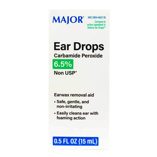 Major Pharmaceuticals Ear Drops (Carbamide Peroxide 6.5%) 15mL
