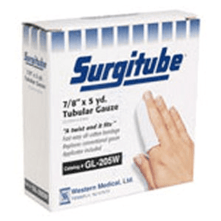 Surgitube Band No.2 5Yd White For Large Fingers And Toes, Each