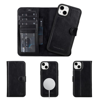 Casper iPhone 14 Series Detachable Leather Wallet Case