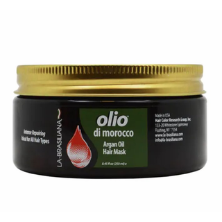 La-Brasiliana Haircare Olio Di Morocco Argan Oil Hair Mask 8.45 Oz