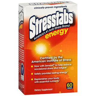 Stresstabs Stress Supplement, High Potency, Energy, Tablets