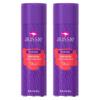 Aussie Flexible Hold Mega Hairspray 14 Oz. Aerosol Can