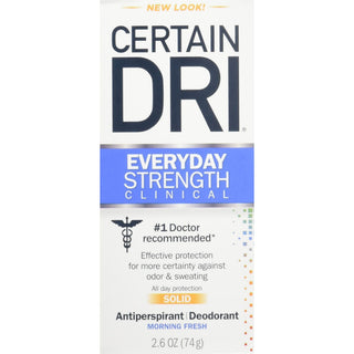 Certain Dri Everyday Strength Clinical Antiperspirant, 2.6 Oz