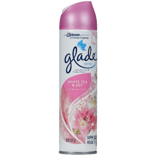 Glade Room Spray Air Freshener, White Tea & Lily, 8 Oz