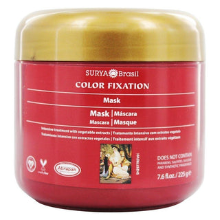 Surya Brasil Color Fixation Restorative Hair Mask 7.94 Oz