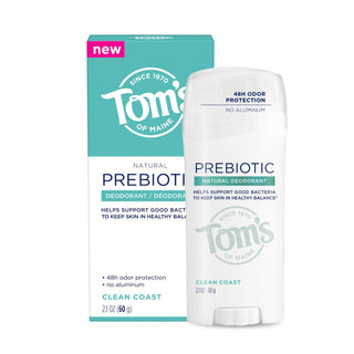 Tom's of Maine Clean Coast Prebiotics Deodorant Stick 60gr ( Discontinued )