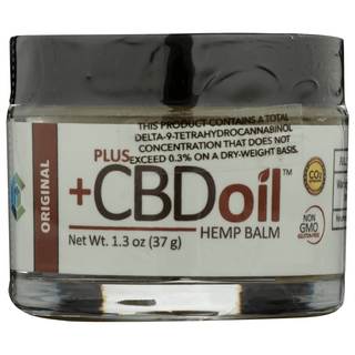 +CBD Oil Balm Raw Original, 1.3 Oz
