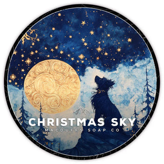 Macduffs Soap Company Christmas Sky Shaving Collection
