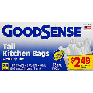 Good Sense Tall Kitchen Bags