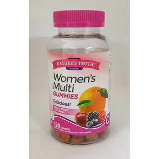 Nature's Truth La Naturaleza De La Verdad De La Mujer Multi Vitamina Gomitas De 120 Recuento De Cada Uno De Los