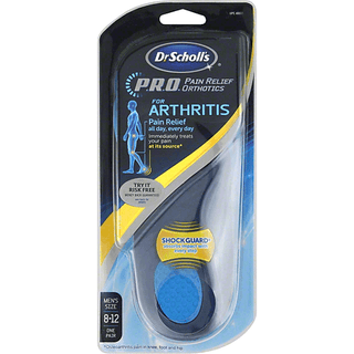Dr Scholl's P.R.O Arthritis Men's Size 8-12 Pain Relief Orthotics