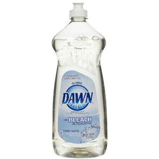 Dawn Non-Concentrated Bleach Alternative Dishwashing Liquid, Fresh Rapids Scent, 25 Ounce