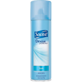 Suave Anti Antiperspirant Aerosol Fresh Deodorant 6 Oz