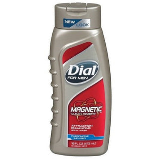 Dial For Men Body Wash, Attraction Enhancing, Magnetic 16 Oz