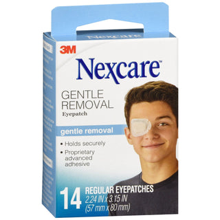 Nexcare Gentle Removal Eye Patch Regular - 14ct