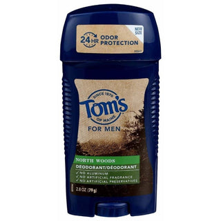 Tom's of Maine Deodorant Long Lasting North Woods 2.8 Oz Stick